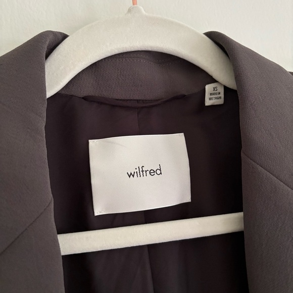 Aritzia Wilfred Generation Blazer Grey Size XS - Picture 3 of 5